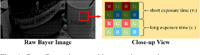 Figure 1 for Deep Joint Demosaicing and High Dynamic Range Imaging within a Single Shot