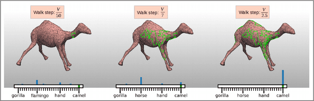 Figure 1 for MeshWalker: Deep Mesh Understanding by Random Walks