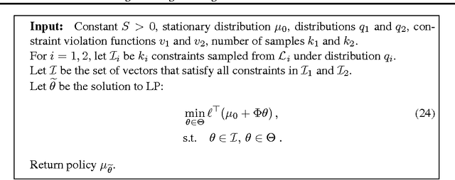 Figure 4 for Linear Programming for Large-Scale Markov Decision Problems
