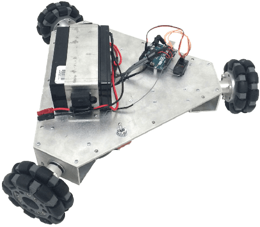 Figure 1 for AutoCone: An OmniDirectional Robot for Lane-Level Cone Placement
