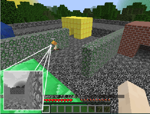 Figure 1 for Improving Deep Reinforcement Learning in Minecraft with Action Advice