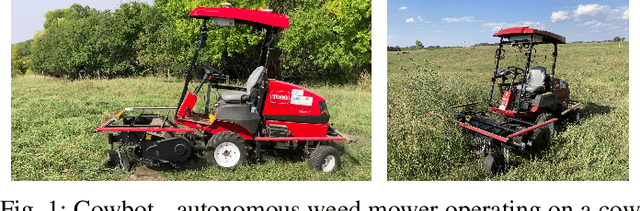 Figure 1 for Online Coverage Planning for an Autonomous Weed Mowing Robot with Curvature Constraints