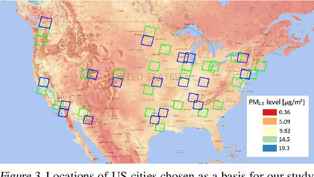 Figure 3 for In the Danger Zone: U-Net Driven Quantile Regression can Predict High-risk SARS-CoV-2 Regions via Pollutant Particulate Matter and Satellite Imagery