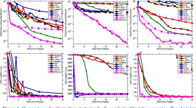 Figure 1 for A Stochastic Gradient Method with an Exponential Convergence Rate for Finite Training Sets