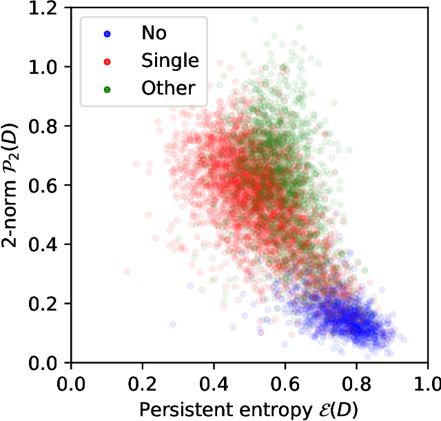 Figure 3 for Dark soliton detection using persistent homology
