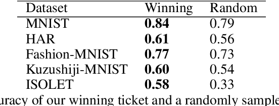 Figure 4 for The Differentially Private Lottery Ticket Mechanism
