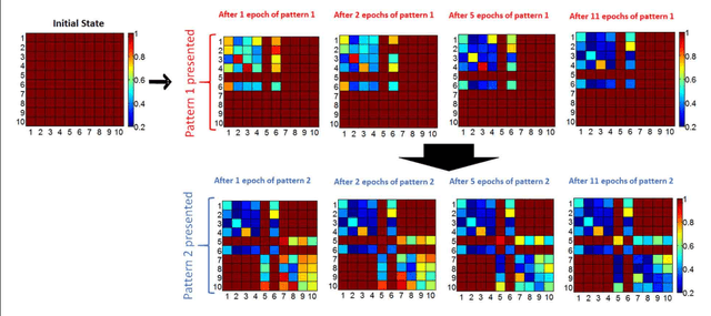 Figure 4 for Brain-like associative learning using a nanoscale non-volatile phase change synaptic device array