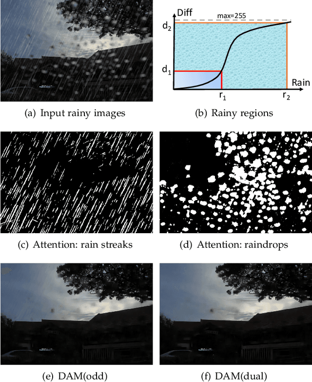 Figure 1 for Dual Attention-in-Attention Model for Joint Rain Streak and Raindrop Removal