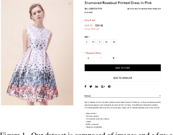 Figure 1 for Leveraging Weakly Annotated Data for Fashion Image Retrieval and Label Prediction