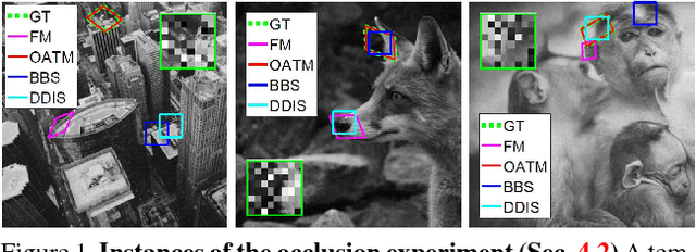 Figure 1 for OATM: Occlusion Aware Template Matching by Consensus Set Maximization