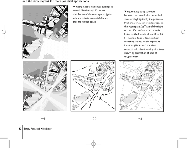 Figure 1 for Visualising the structure of architectural open spaces based on shape analysis