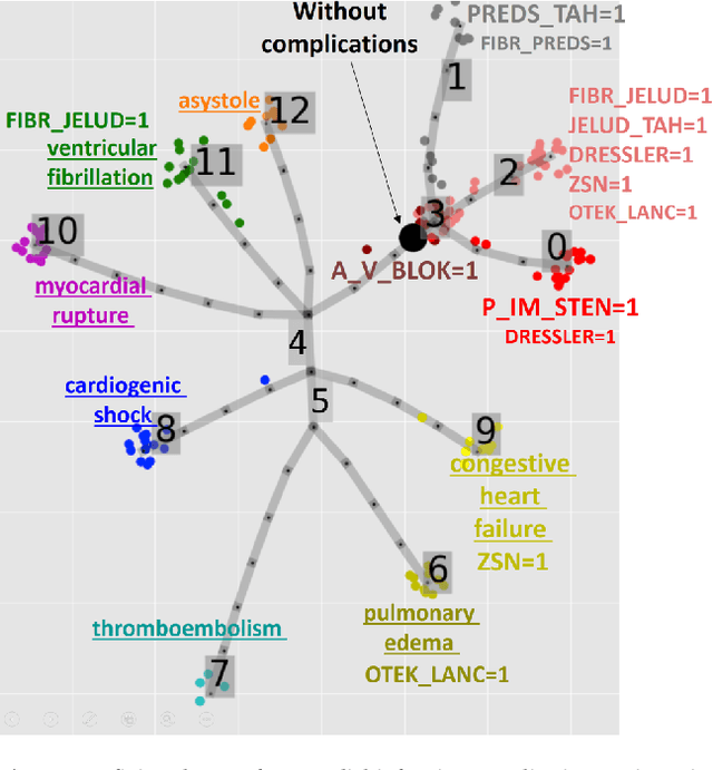 Figure 1 for Trajectories, bifurcations and pseudotime in large clinical datasets: applications to myocardial infarction and diabetes data