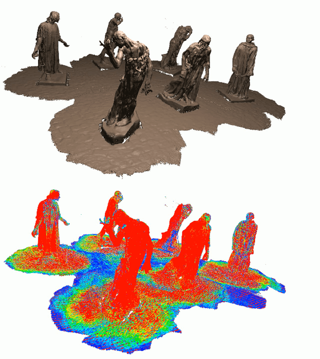 Figure 1 for An Efficient Volumetric Mesh Representation for Real-time Scene Reconstruction using Spatial Hashing