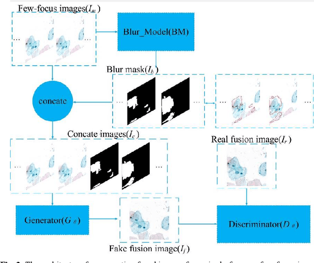 Figure 3 for FFusionCGAN: An end-to-end fusion method for few-focus images using conditional GAN in cytopathological digital slides