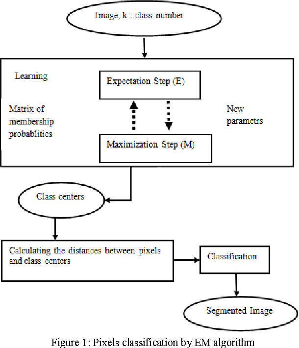 Figure 1 for Image segmentation by adaptive distance based on EM algorithm