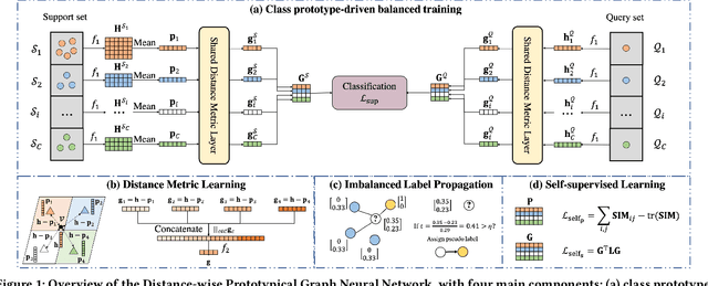 Figure 1 for Distance-wise Prototypical Graph Neural Network in Node Imbalance Classification