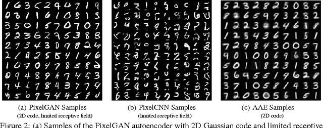 Figure 3 for PixelGAN Autoencoders