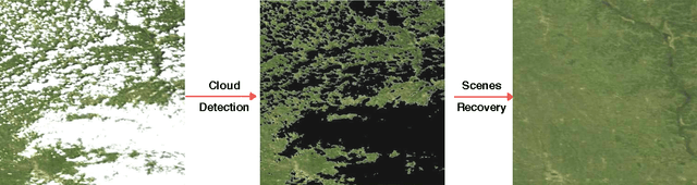 Figure 1 for Removing Clouds and Recovering Ground Observations in Satellite Image Sequences via Temporally Contiguous Robust Matrix Completion