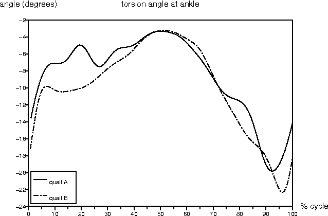 Figure 2 for Exploiting Bird Locomotion Kinematics Data for Robotics Modeling