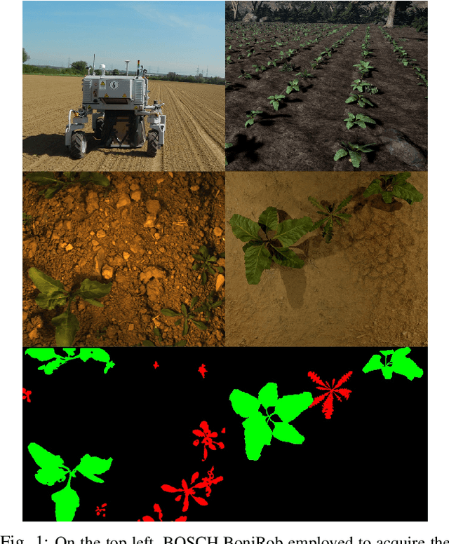 Figure 1 for Automatic Model Based Dataset Generation for Fast and Accurate Crop and Weeds Detection
