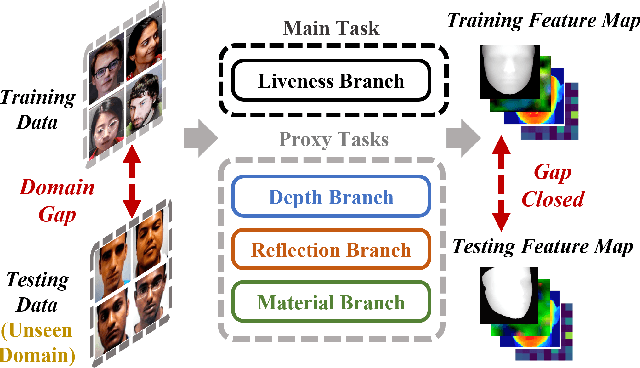 Figure 1 for Uncertainty-Aware Physically-Guided Proxy Tasks for Unseen Domain Face Anti-spoofing