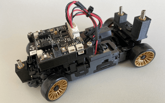 Figure 1 for Chronos and CRS: Design of a miniature car-like robot and a software framework for single and multi-agent robotics and control