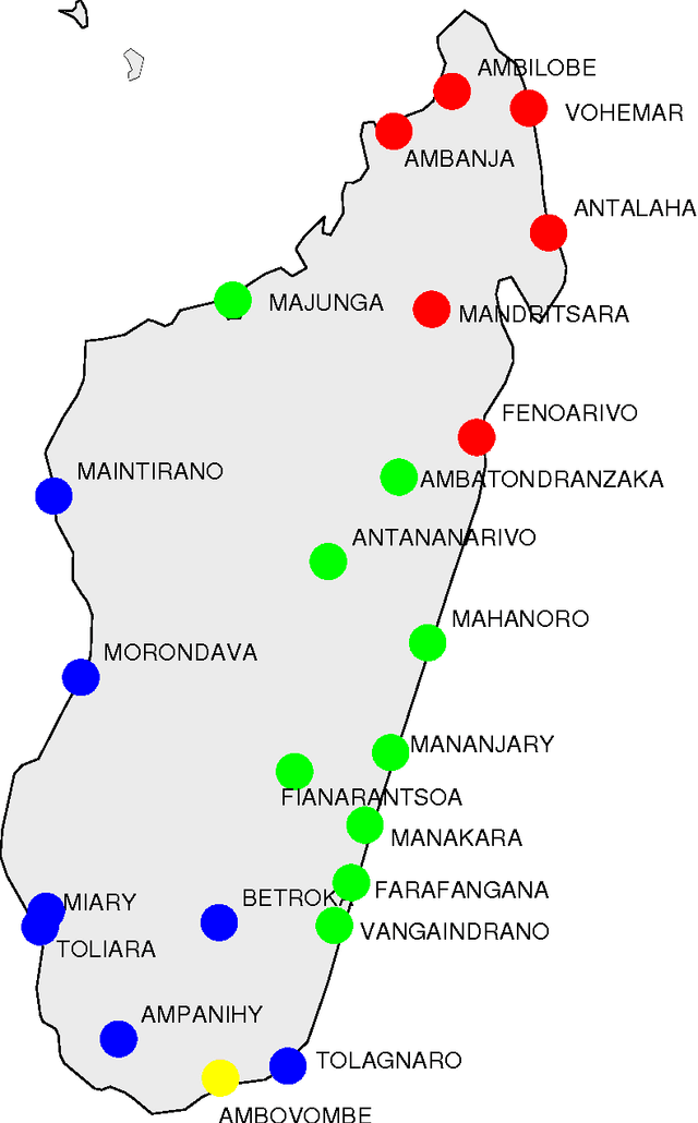 Figure 3 for The settlement of Madagascar: what dialects and languages can tell