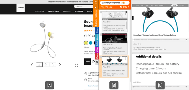 Figure 3 for Fuse: In-Situ Sensemaking Support in the Browser