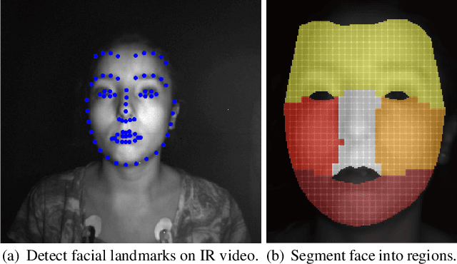 Figure 1 for Non-contact photoplethysmogram and instantaneous heart rate estimation from infrared face video