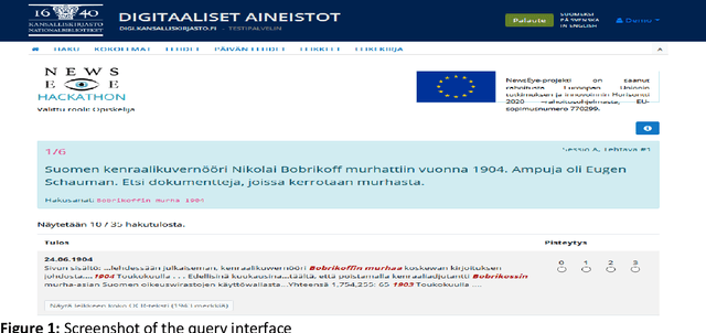 Figure 1 for OCR quality affects perceived usefulness of historical newspaper clippings -- a user study