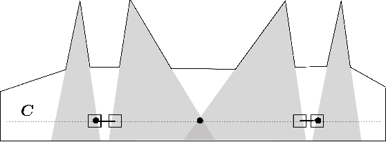 Figure 4 for Algorithms for Visibility-Based Monitoring with Robot Teams