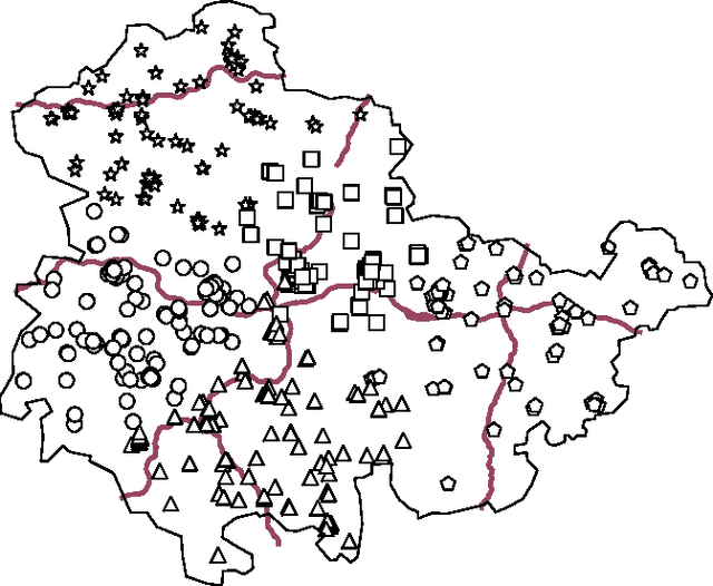 Figure 2 for Incorporating Road Networks into Territory Design