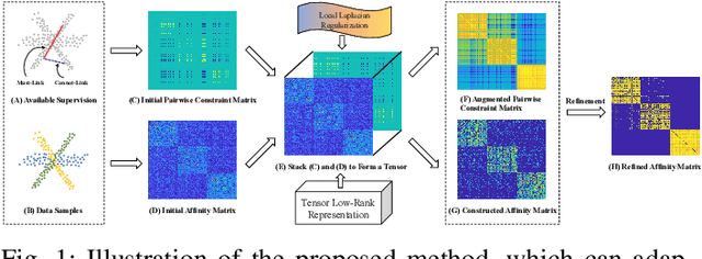 Figure 1 for Semi-Supervised Subspace Clustering via Tensor Low-Rank Representation