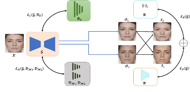 Figure 3 for Facial De-morphing: Extracting Component Faces from a Single Morph