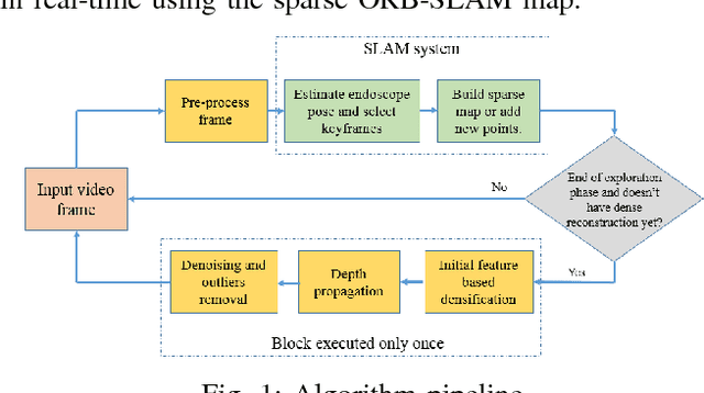 Figure 1 for SLAM based Quasi Dense Reconstruction For Minimally Invasive Surgery Scenes