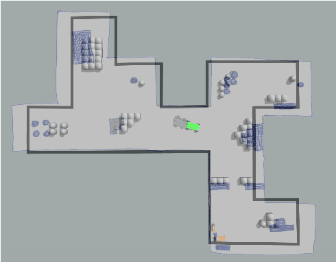 Figure 4 for Monte Carlo Localization in Hand-Drawn Maps