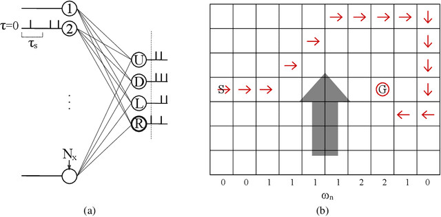 Figure 1 for Learning First-to-Spike Policies for Neuromorphic Control Using Policy Gradients