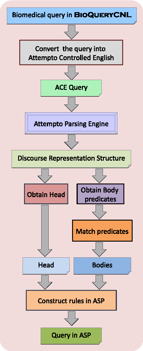 Figure 1 for Querying Biomedical Ontologies in Natural Language using Answer Set