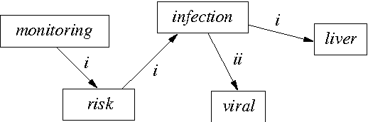 Figure 2 for Using graph transformation algorithms to generate natural language equivalents of icons expressing medical concepts