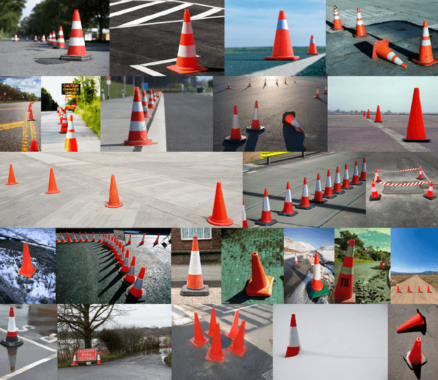 Figure 3 for TraCon: A novel dataset for real-time traffic cones detection using deep learning