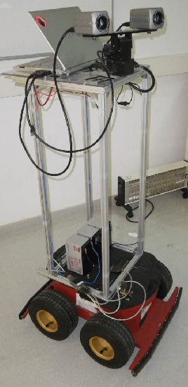 Figure 2 for Evaluation of Three Vision Based Object Perception Methods for a Mobile Robot