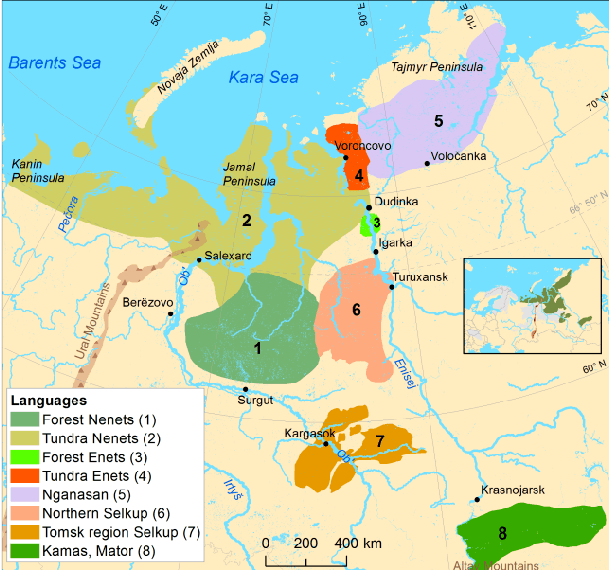 Figure 1 for Speech Recognition for Endangered and Extinct Samoyedic languages