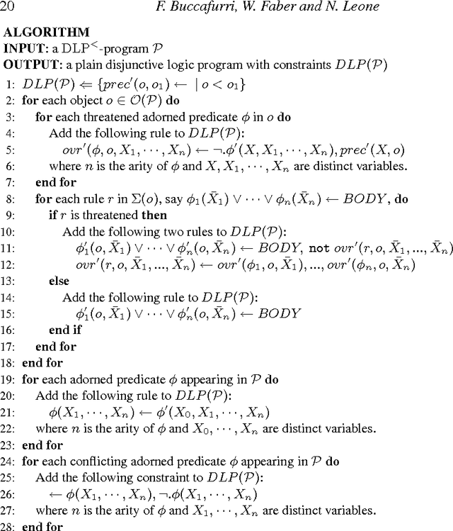 Figure 2 for Disjunctive Logic Programs with Inheritance