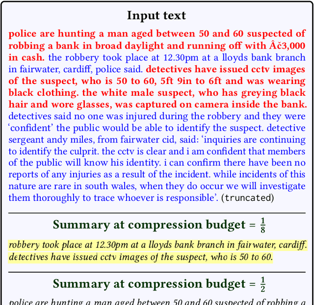 Figure 1 for Transfer Learning for Abstractive Summarization at Controllable Budgets