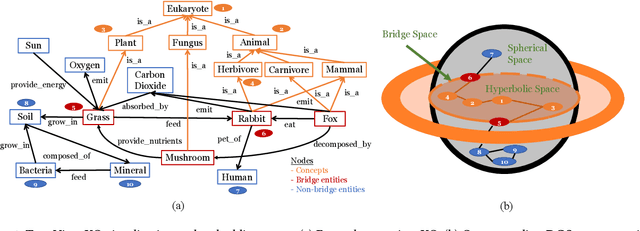 Figure 1 for Dual-Geometric Space Embedding Model for Two-View Knowledge Graphs