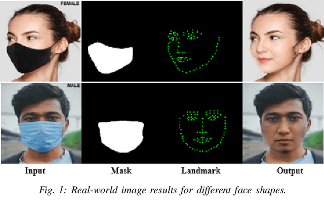 Figure 1 for A Deep Learning Framework to Reconstruct Face under Mask