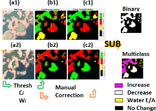 Figure 4 for Semi-supervised Change Detection of Small Water Bodies Using RGB and Multispectral Images in Peruvian Rainforests