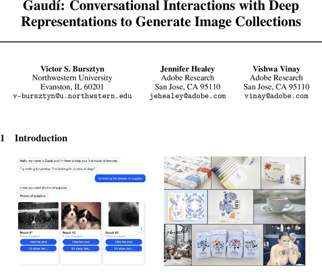 Figure 1 for Gaudí: Conversational Interactions with Deep Representations to Generate Image Collections