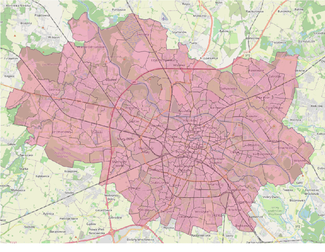 Figure 2 for Unsupervised embedding and similarity detection of microregions using public transport schedules