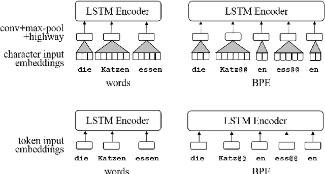 Figure 1 for BPE and CharCNNs for Translation of Morphology: A Cross-Lingual Comparison and Analysis